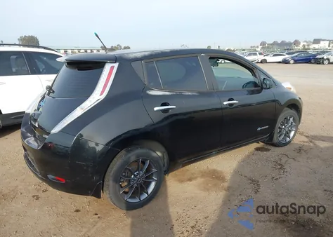 2014 Nissan Leaf S из США, поврежденный, VIN 1N4AZ0CP6EC332054